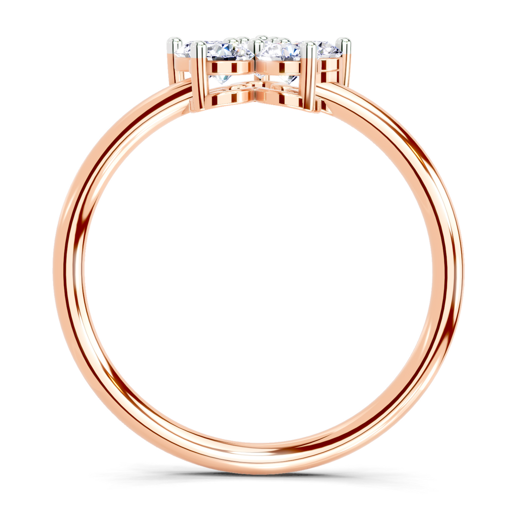 0.57 Carat Luminous Lily Promise Engagement Ring