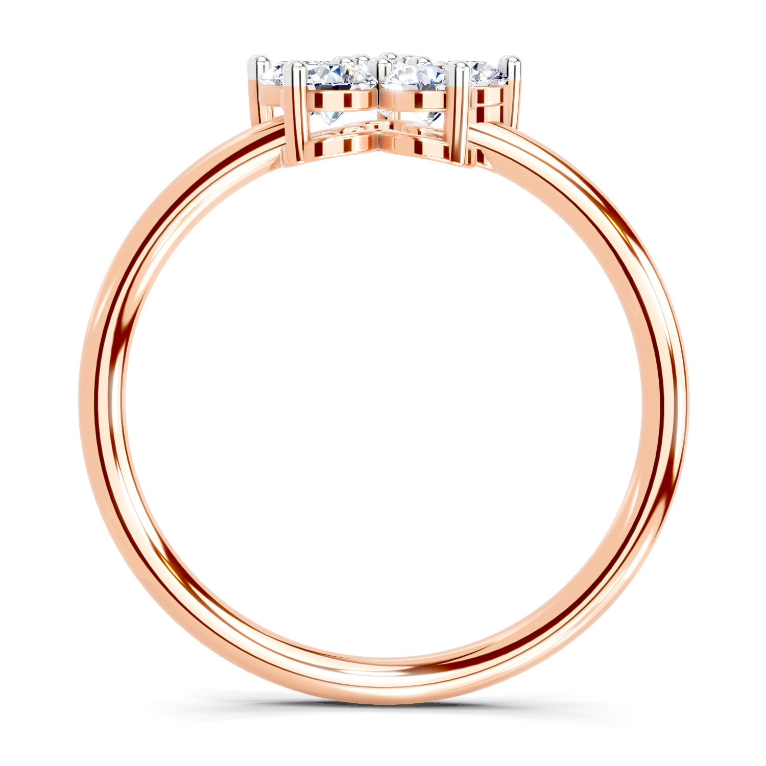 0.57 Carat Luminous Lily Promise Engagement Ring