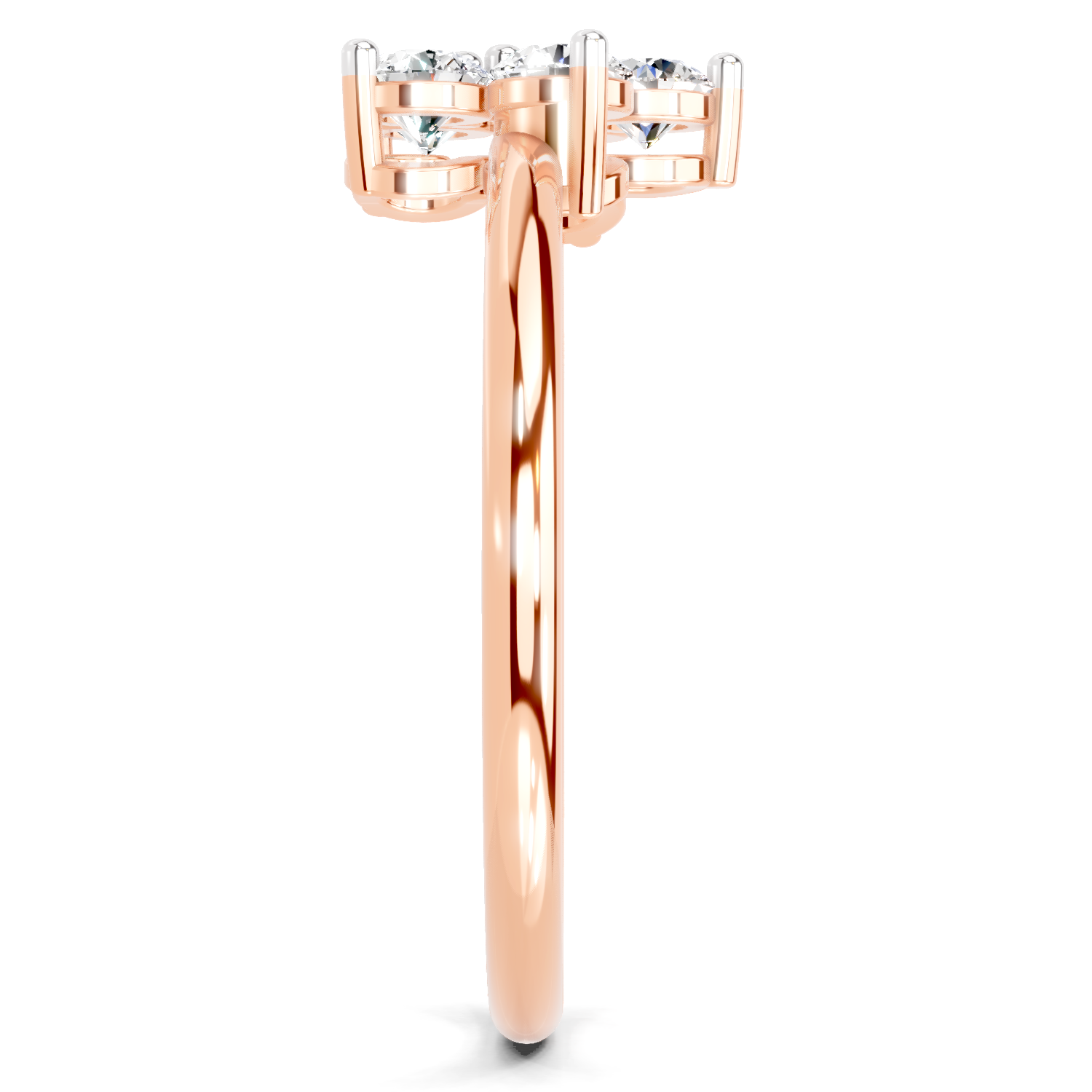 0.57 Carat Luminous Lily Promise Engagement Ring