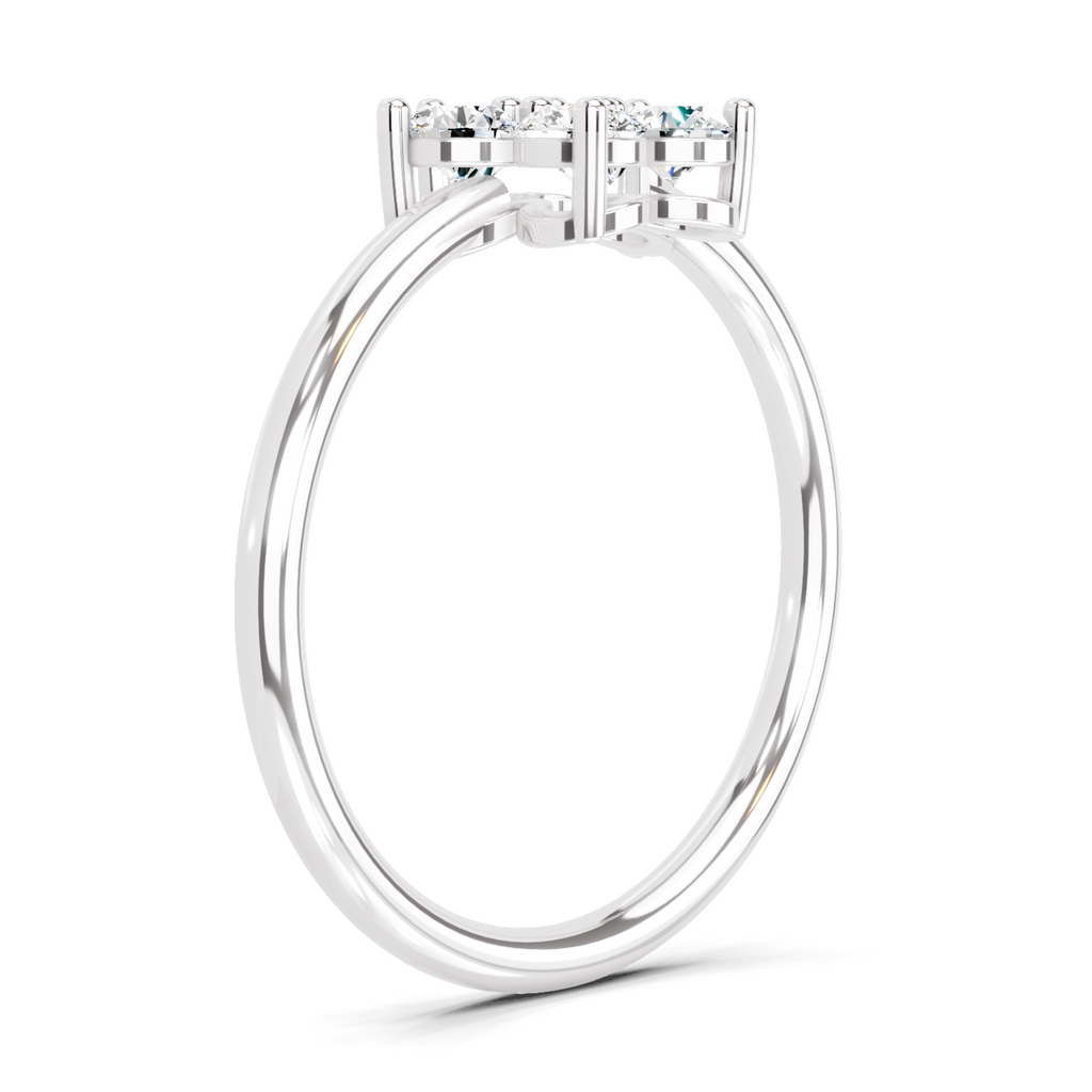 0.57 Carat Luminous Lily Promise Engagement Ring
