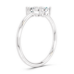 0.57 Carat Luminous Lily Promise Engagement Ring