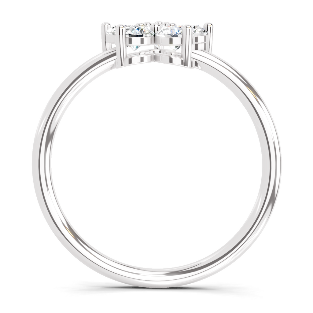 0.57 Carat Luminous Lily Promise Engagement Ring