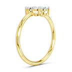 0.57 Carat Luminous Lily Promise Engagement Ring