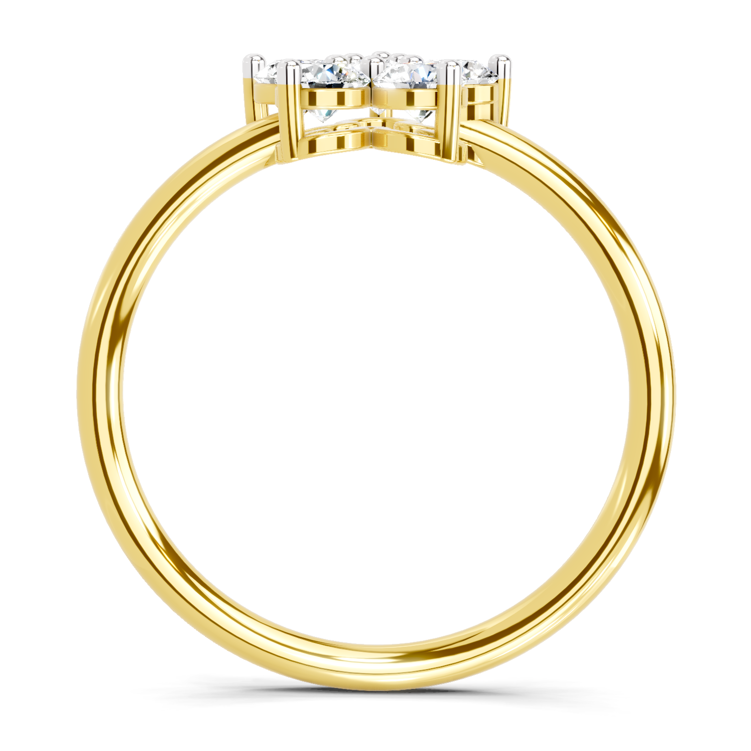 0.57 Carat Luminous Lily Promise Engagement Ring
