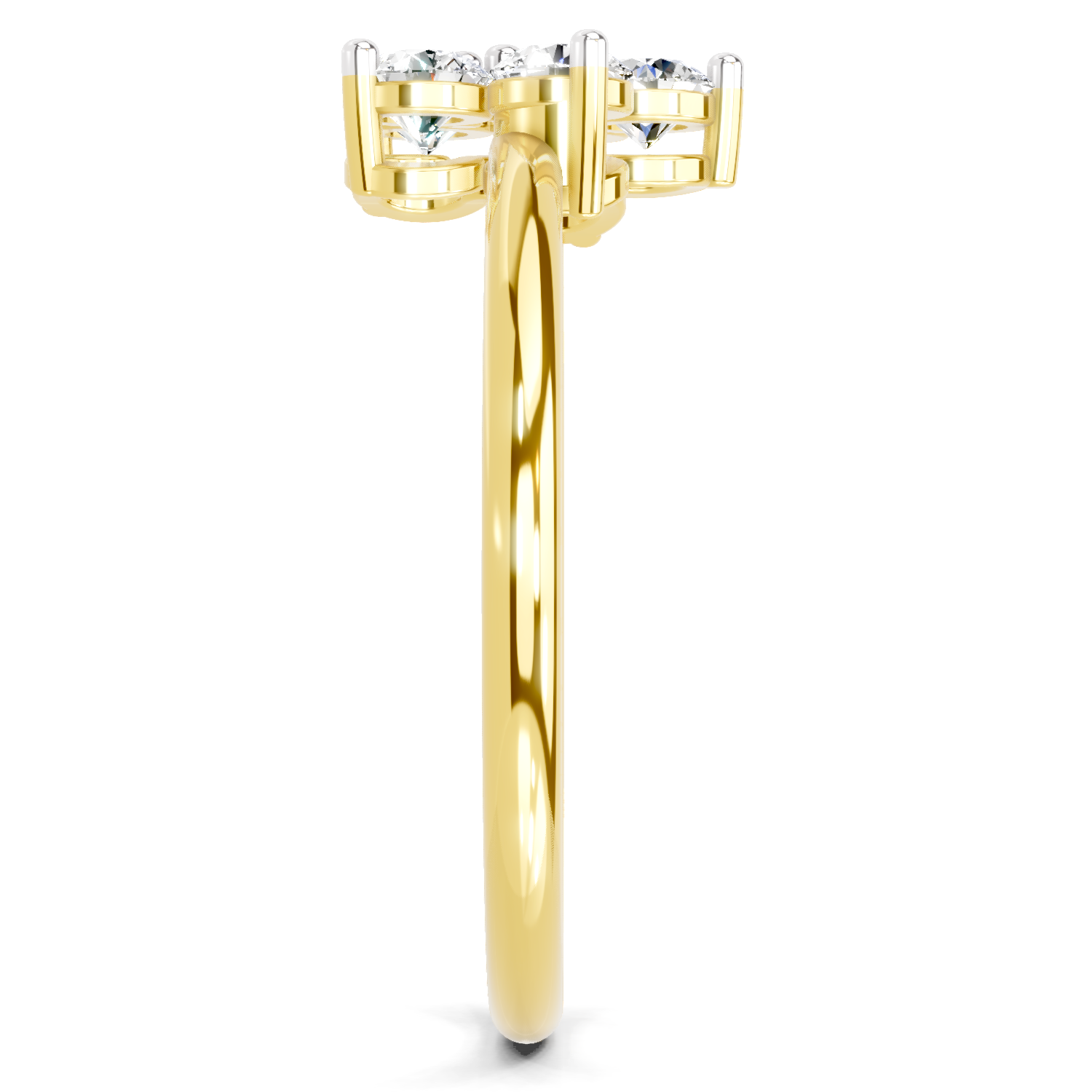 0.57 Carat Luminous Lily Promise Engagement Ring
