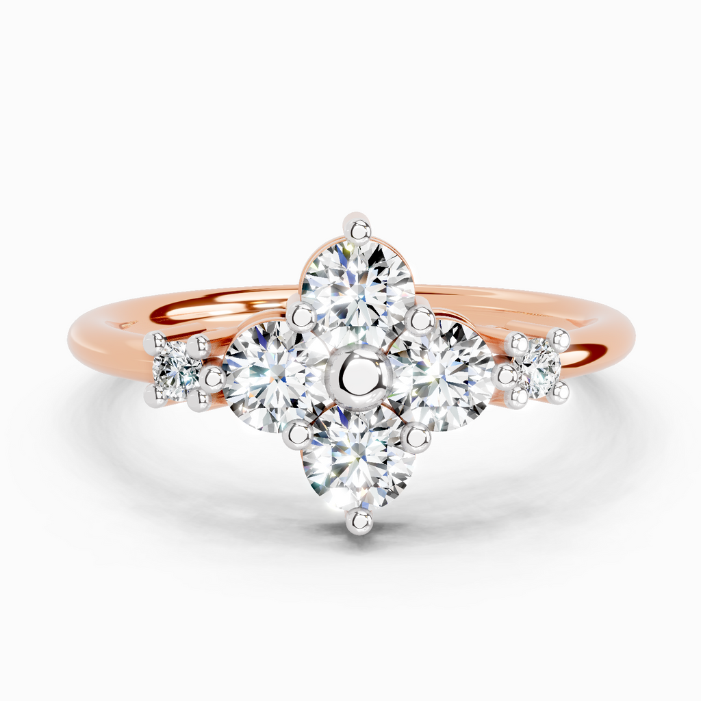 0.57 Carat Luminous Lily Promise Engagement Ring