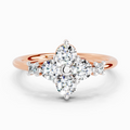 0.57 Carat Luminous Lily Promise Engagement Ring