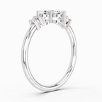 0.71 Carat Cluster Ring