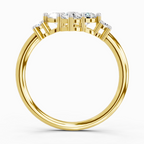 0.71 Carat Cluster Ring