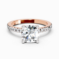 0.71 Carat Cluster Ring