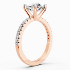 2.22 Carat Cushion Shape Diamond Ring