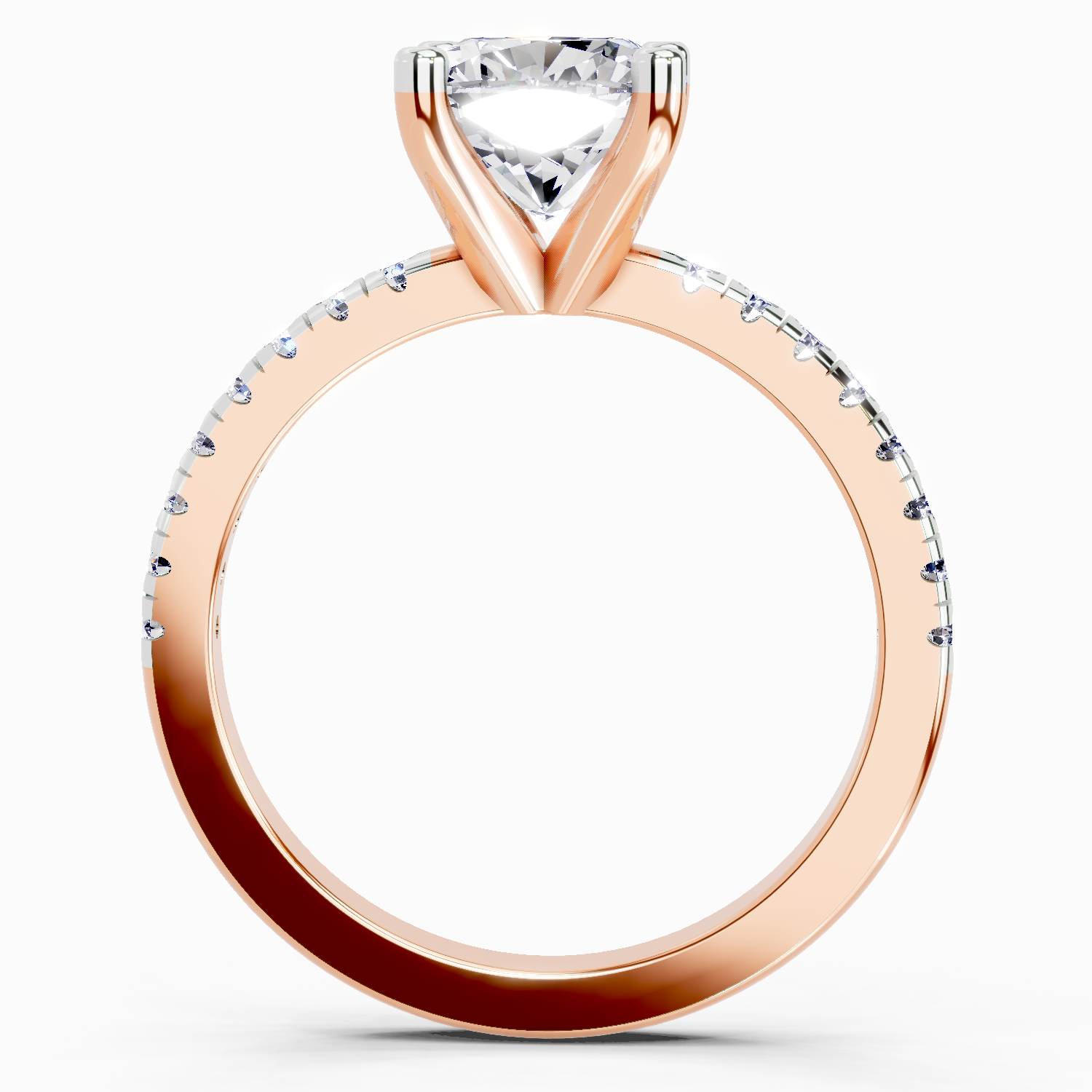 2.22 Carat Cushion Shape Diamond Ring