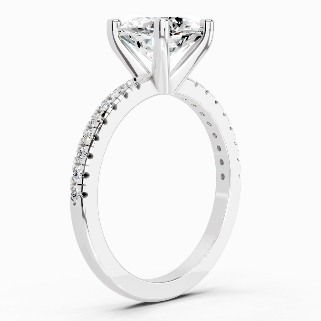 2.22 Carat Cushion Shape Diamond Ring