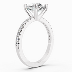 2.22 Carat Cushion Shape Diamond Ring