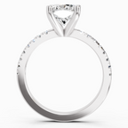 2.22 Carat Cushion Shape Diamond Ring