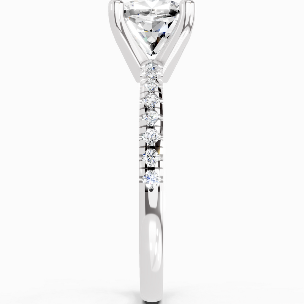 2.22 Carat Cushion Shape Diamond Ring