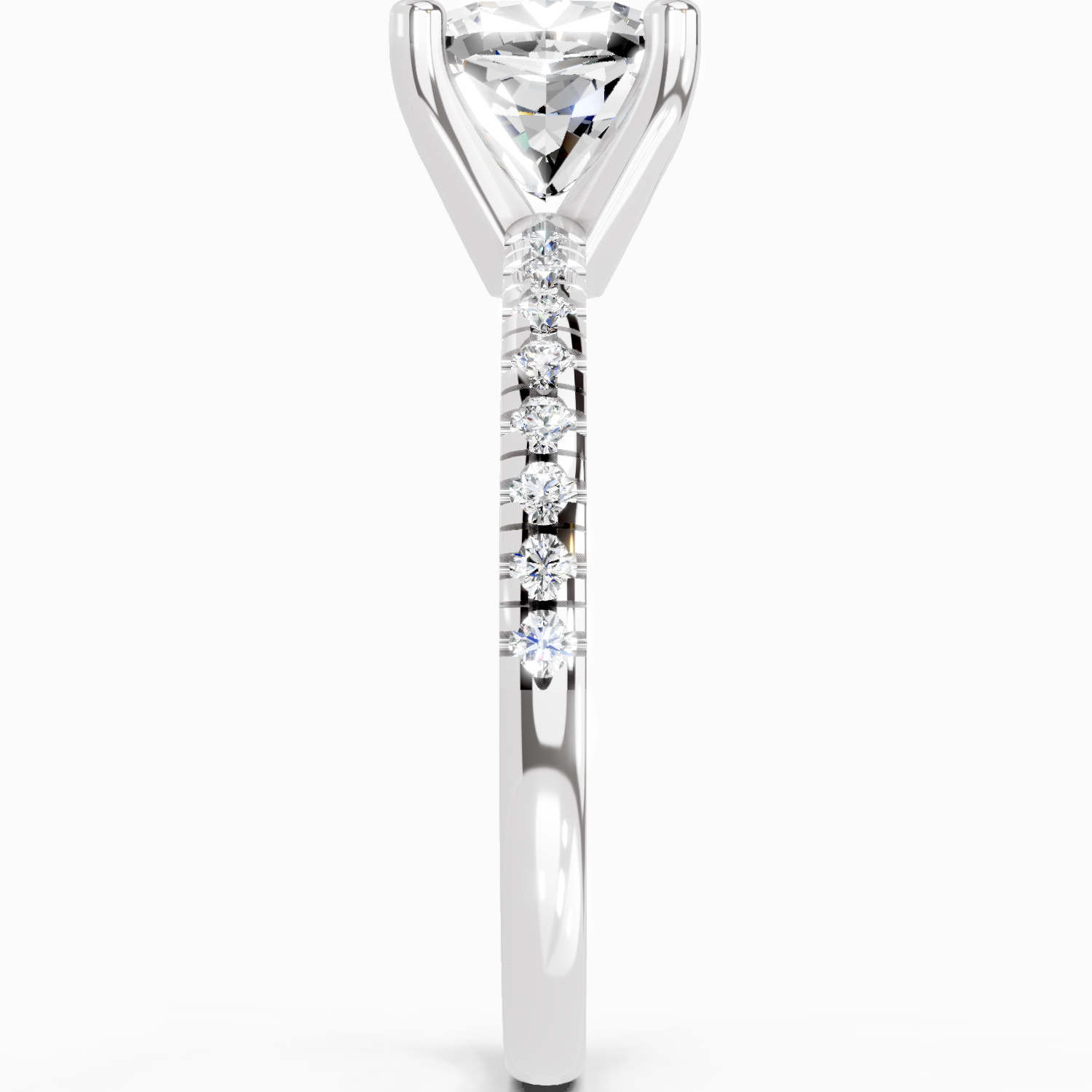 2.22 Carat Cushion Shape Diamond Ring