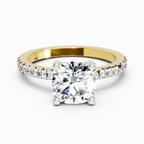2.22 Carat Cushion Shape Diamond Ring