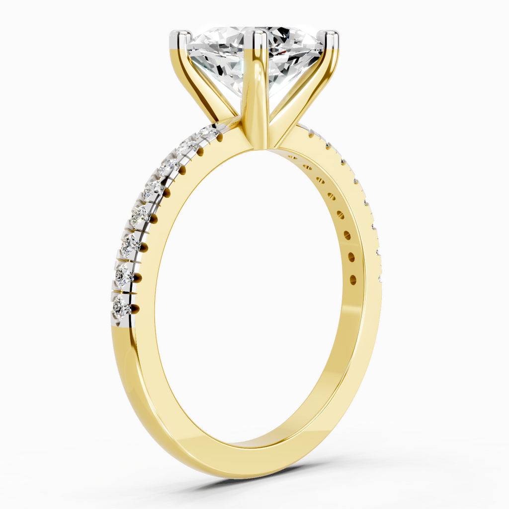 2.22 Carat Cushion Shape Diamond Ring
