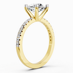 2.22 Carat Cushion Shape Diamond Ring