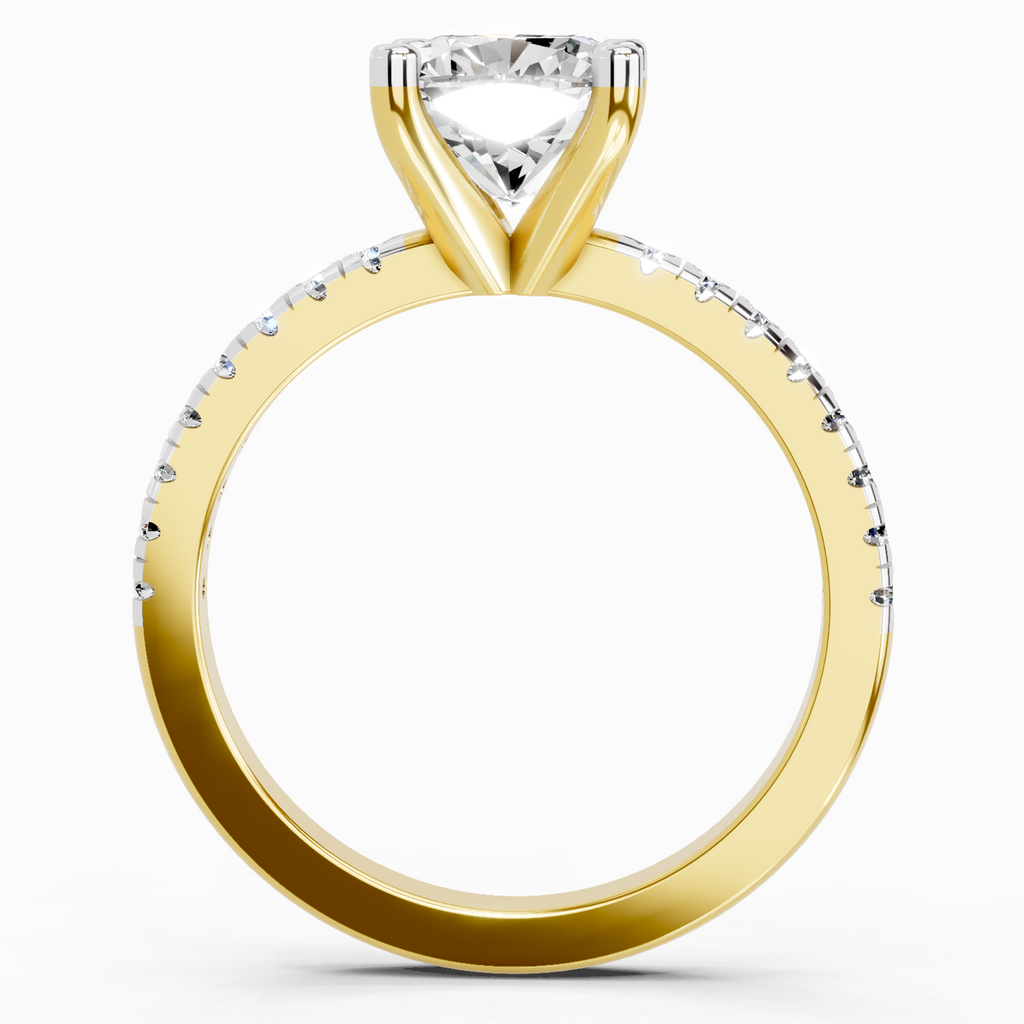 2.22 Carat Cushion Shape Diamond Ring
