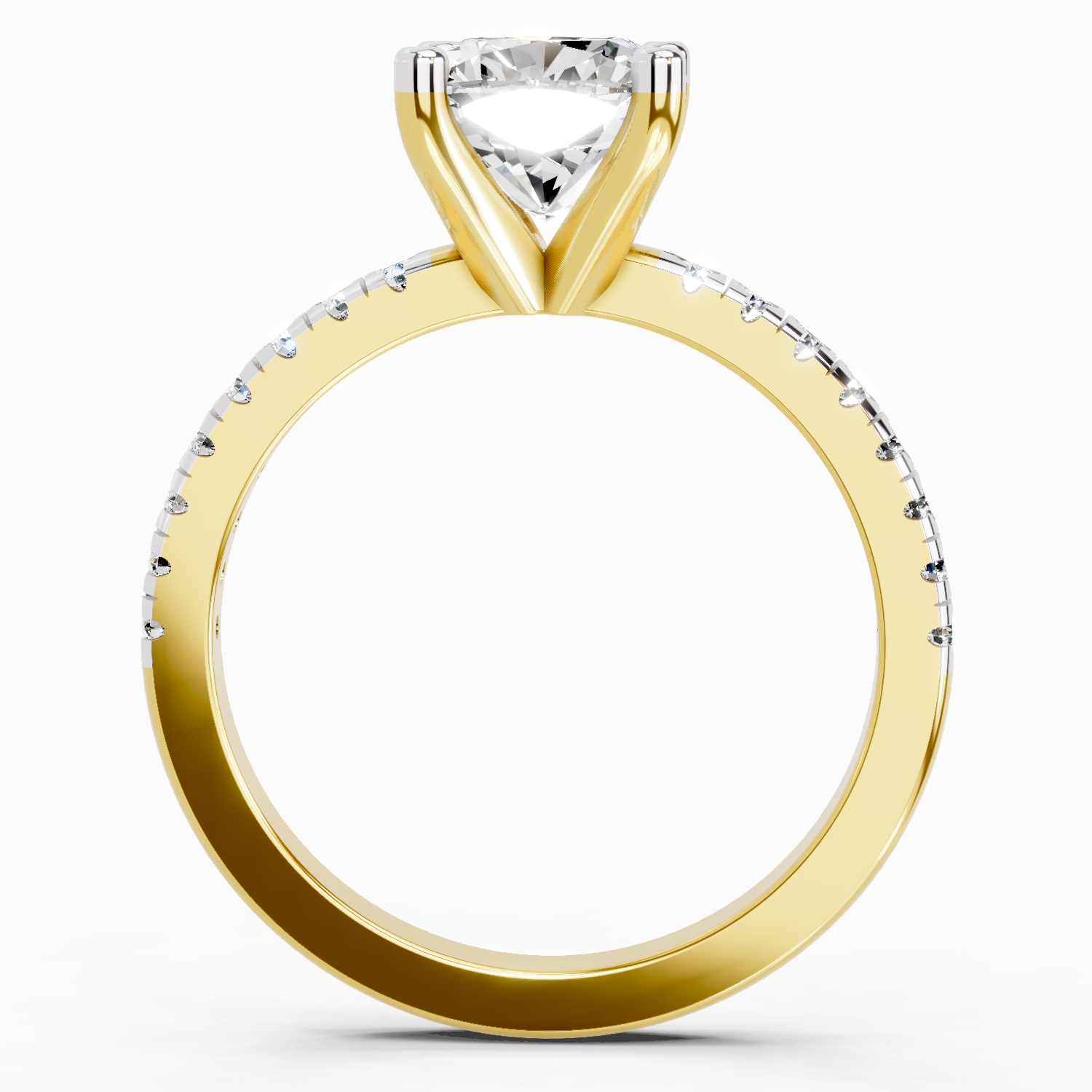 2.22 Carat Cushion Shape Diamond Ring