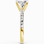 2.22 Carat Cushion Shape Diamond Ring