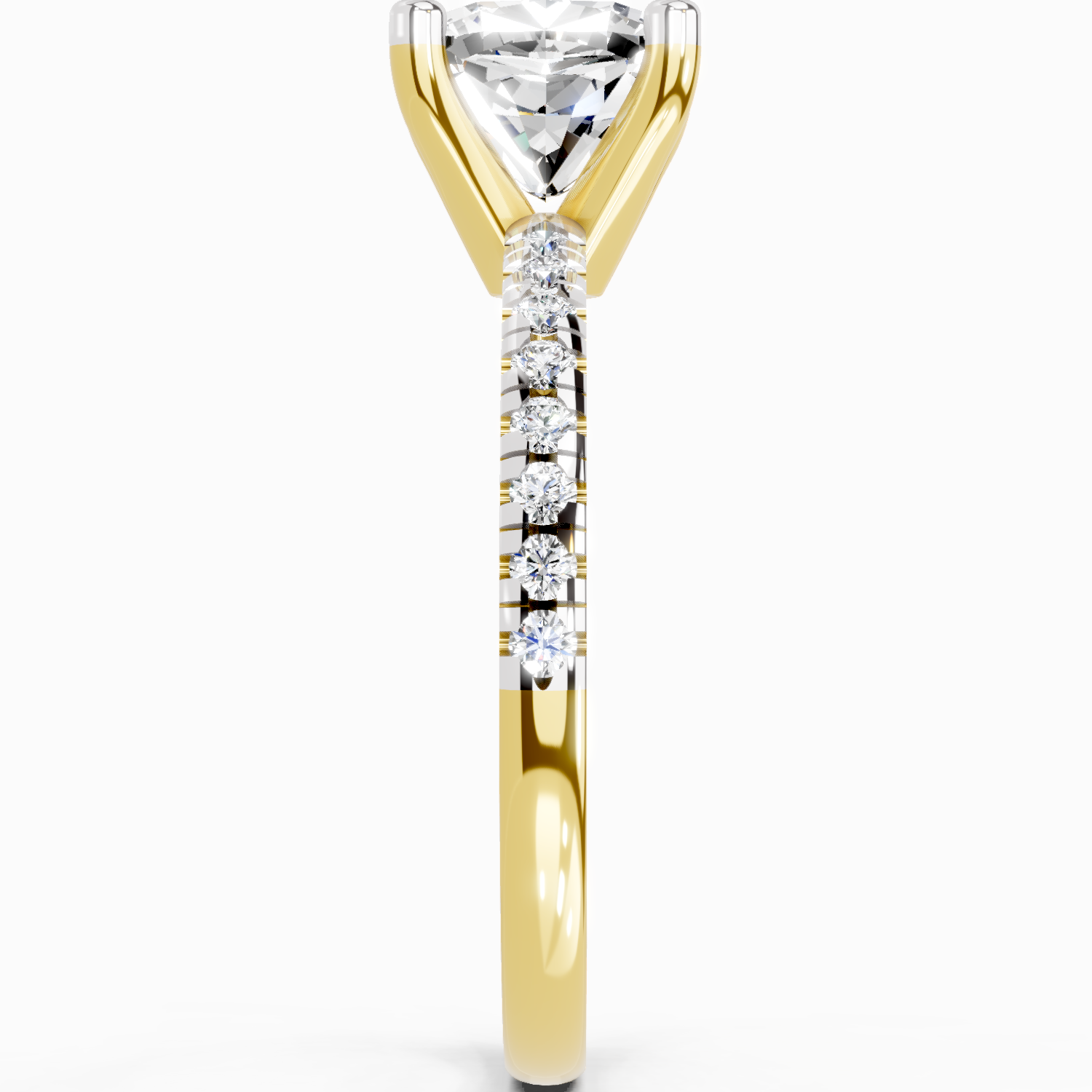 2.22 Carat Cushion Shape Diamond Ring