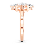 0.80 Carat Cluster Ring