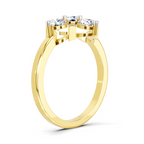 0.80 Carat Cluster Ring