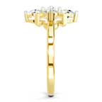 0.80 Carat Cluster Ring