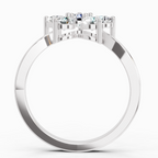 0.81 Carat Diamond Flower Ring