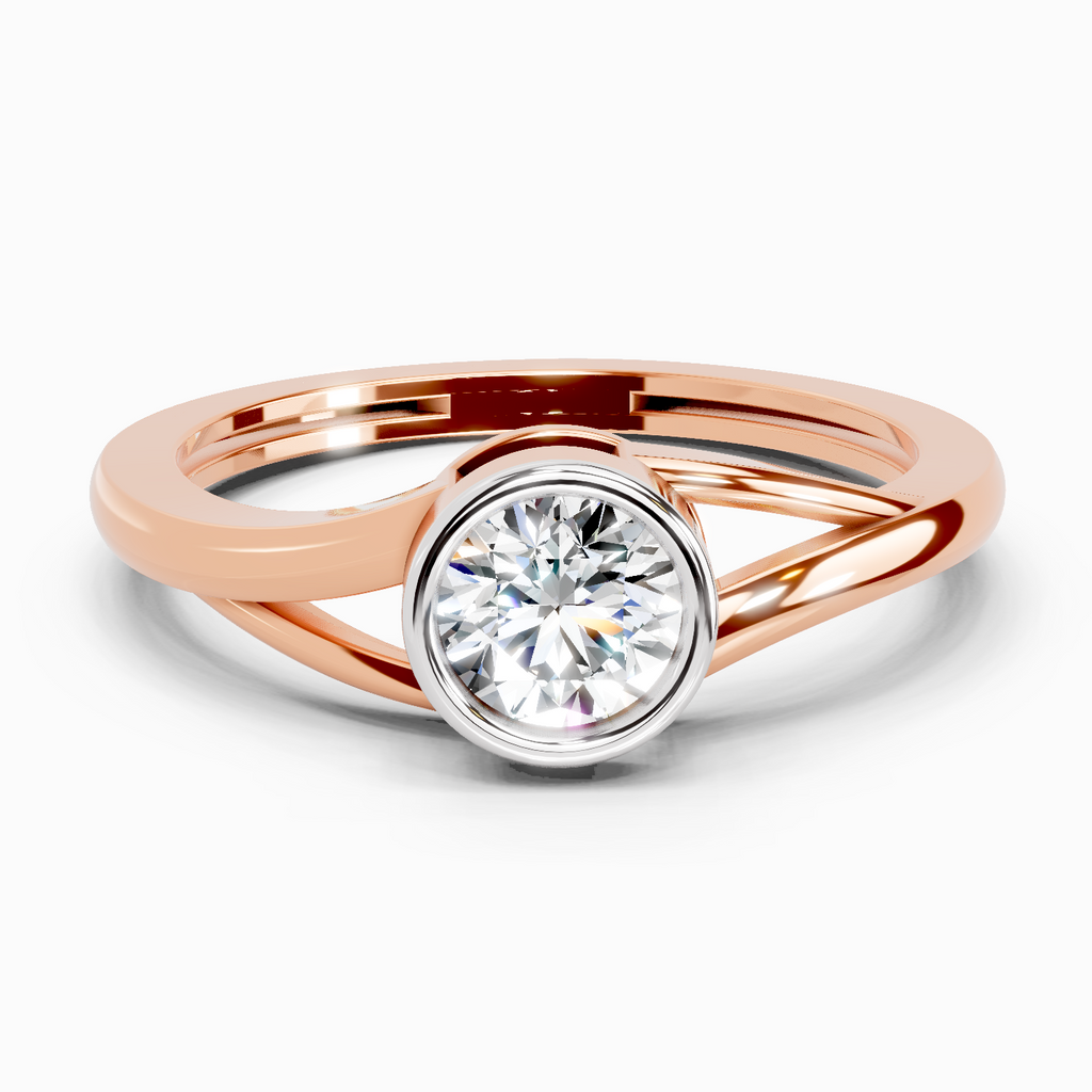0.7 Carat Round Solitaire Ring