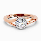 0.7 Carat Round Solitaire Ring