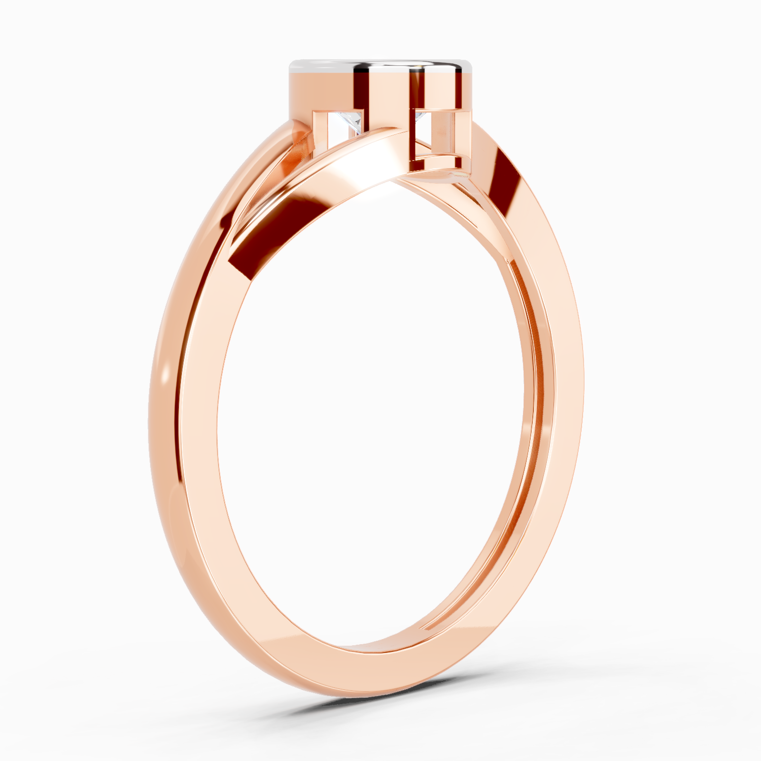 0.7 Carat Round Solitaire Ring