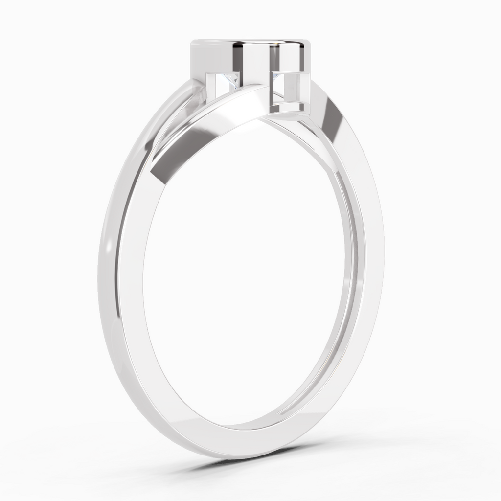 0.7 Carat Round Solitaire Ring
