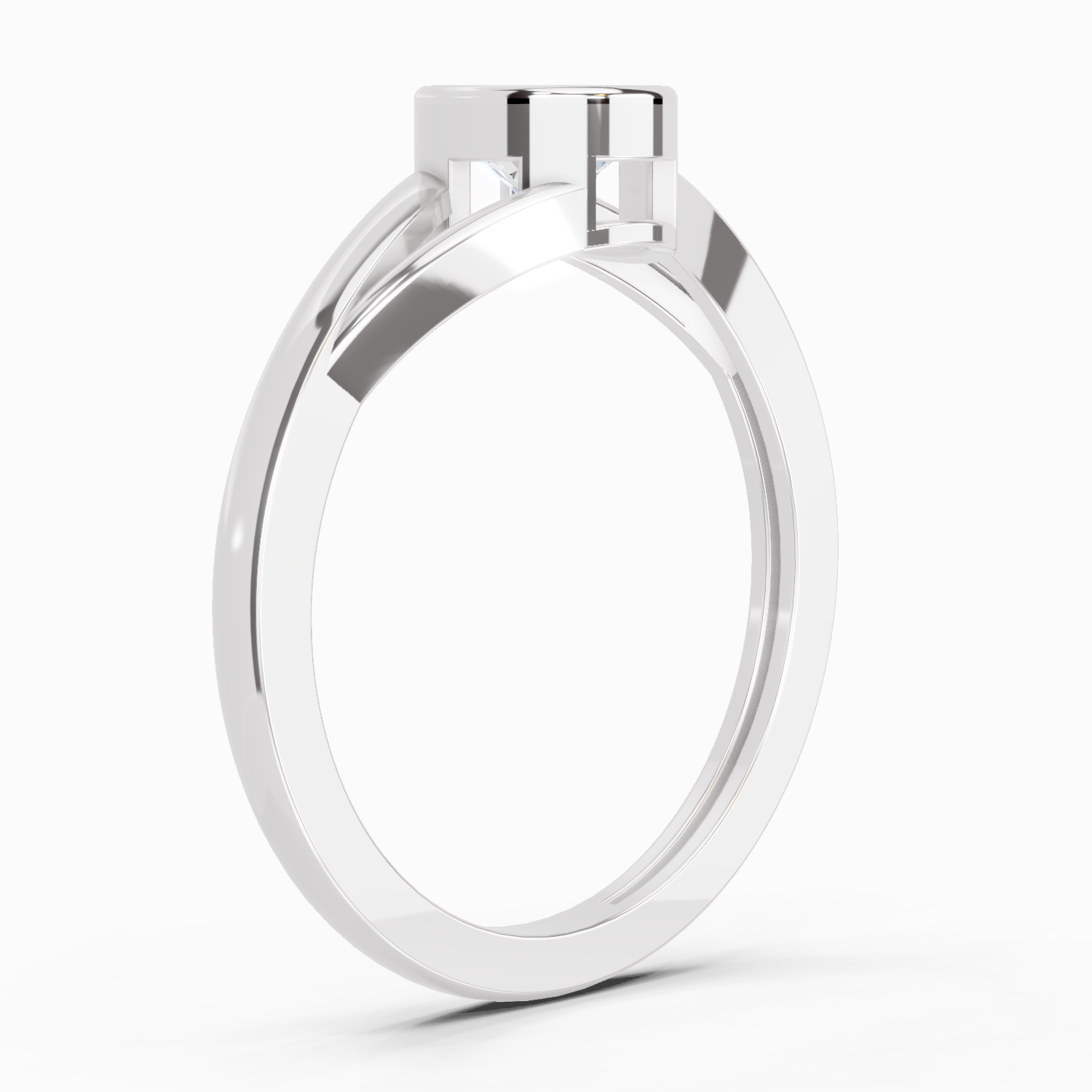 0.7 Carat Round Solitaire Ring