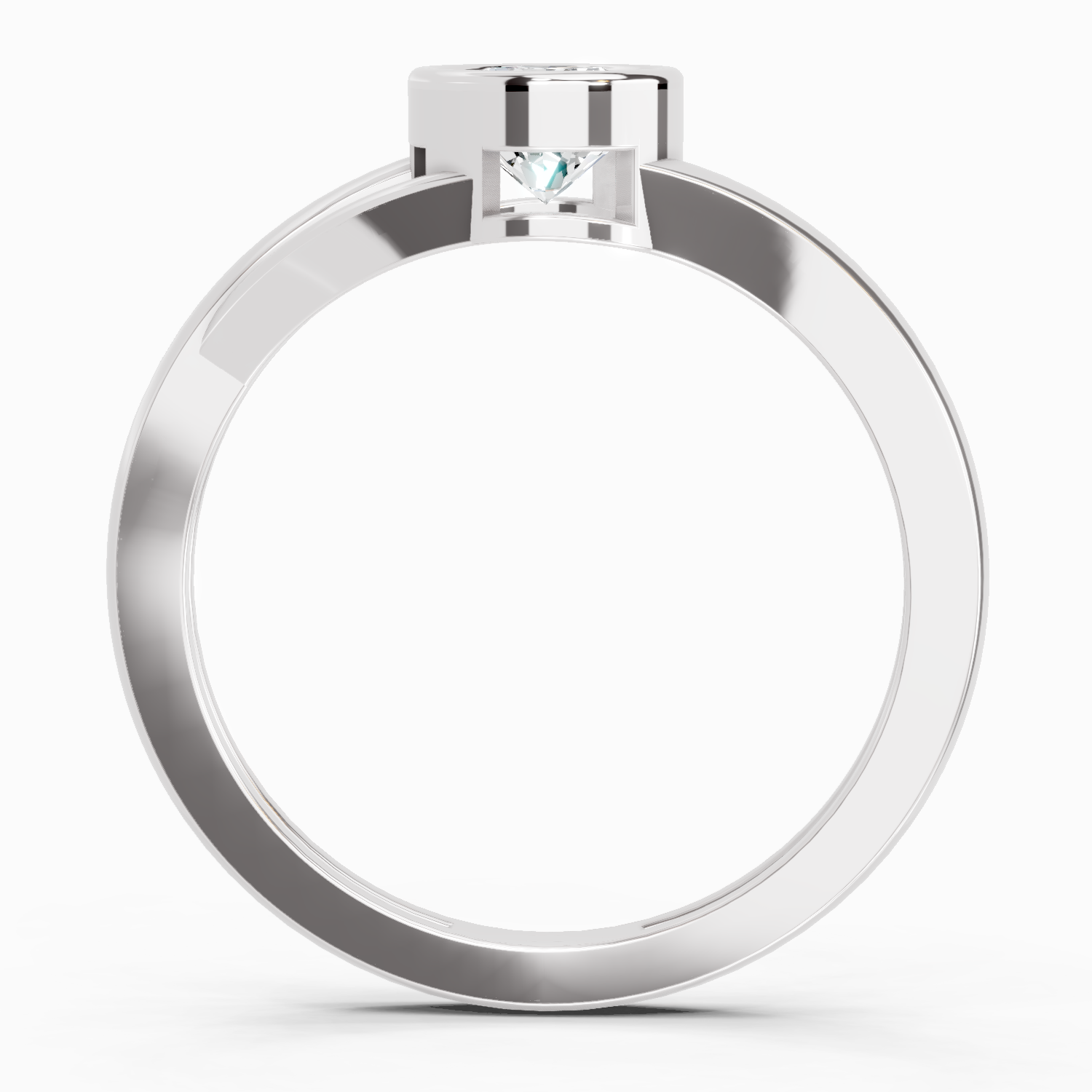 0.7 Carat Round Solitaire Ring