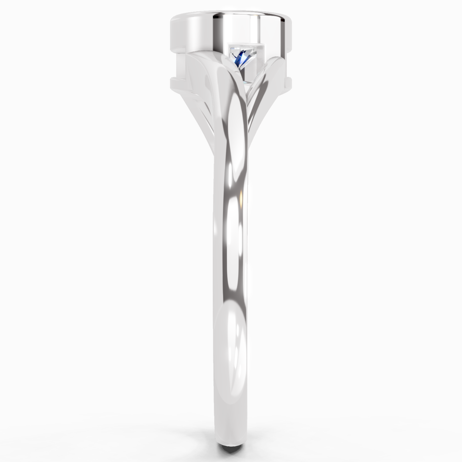 0.7 Carat Round Solitaire Ring