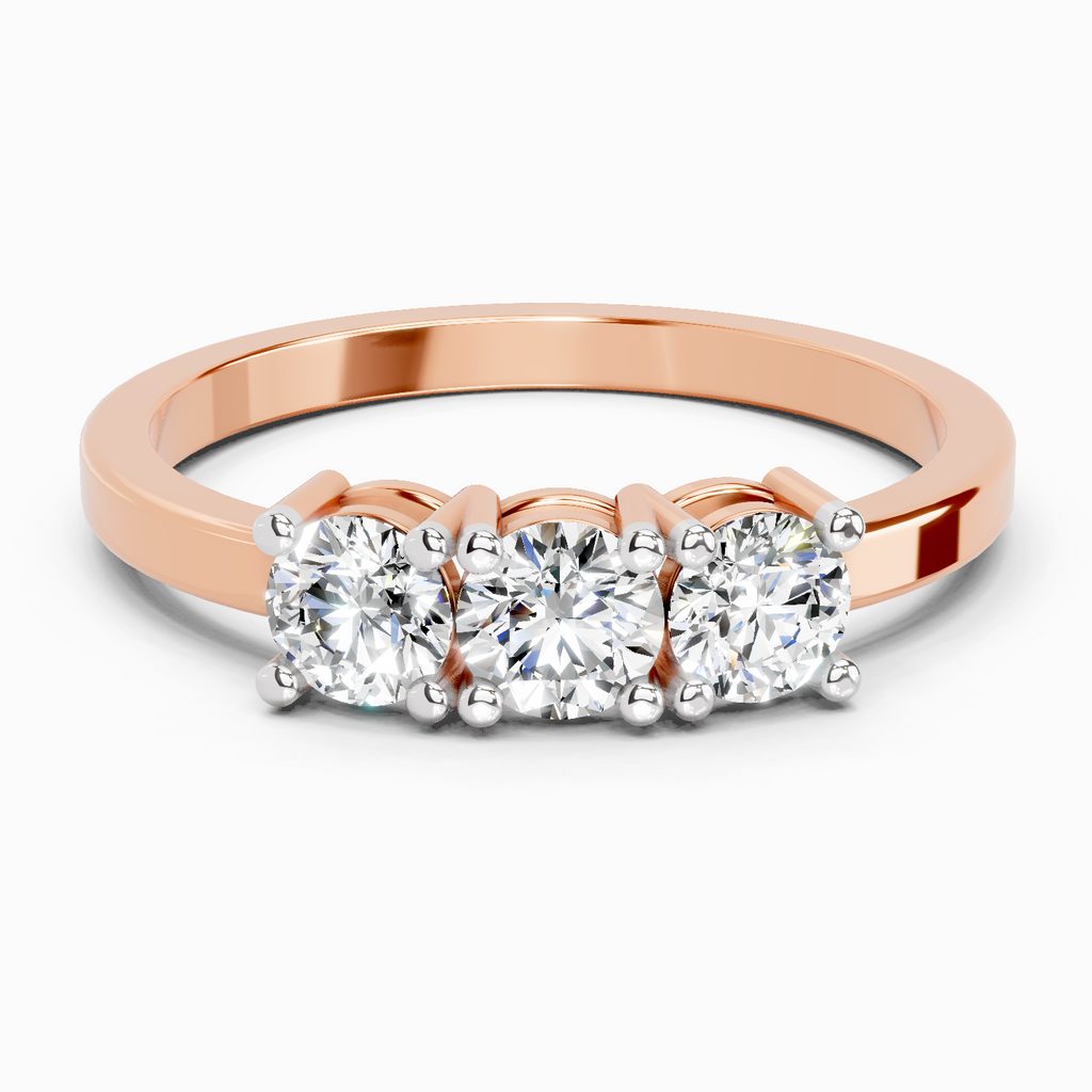 0.7 Carat Round Solitaire Ring