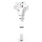 0.67 Ct IGI Certified Heart Diamond Ring