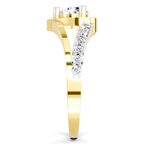 0.67 Ct IGI Certified Heart Diamond Ring