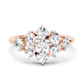0.67 Ct IGI Certified Heart Diamond Ring