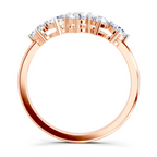 0.77 Carat Cluster Diamond Ring