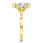 0.77 Carat Cluster Diamond Ring