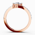 0.76 Carat Diamond Engagement Ring