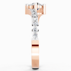 0.76 Carat Diamond Engagement Ring