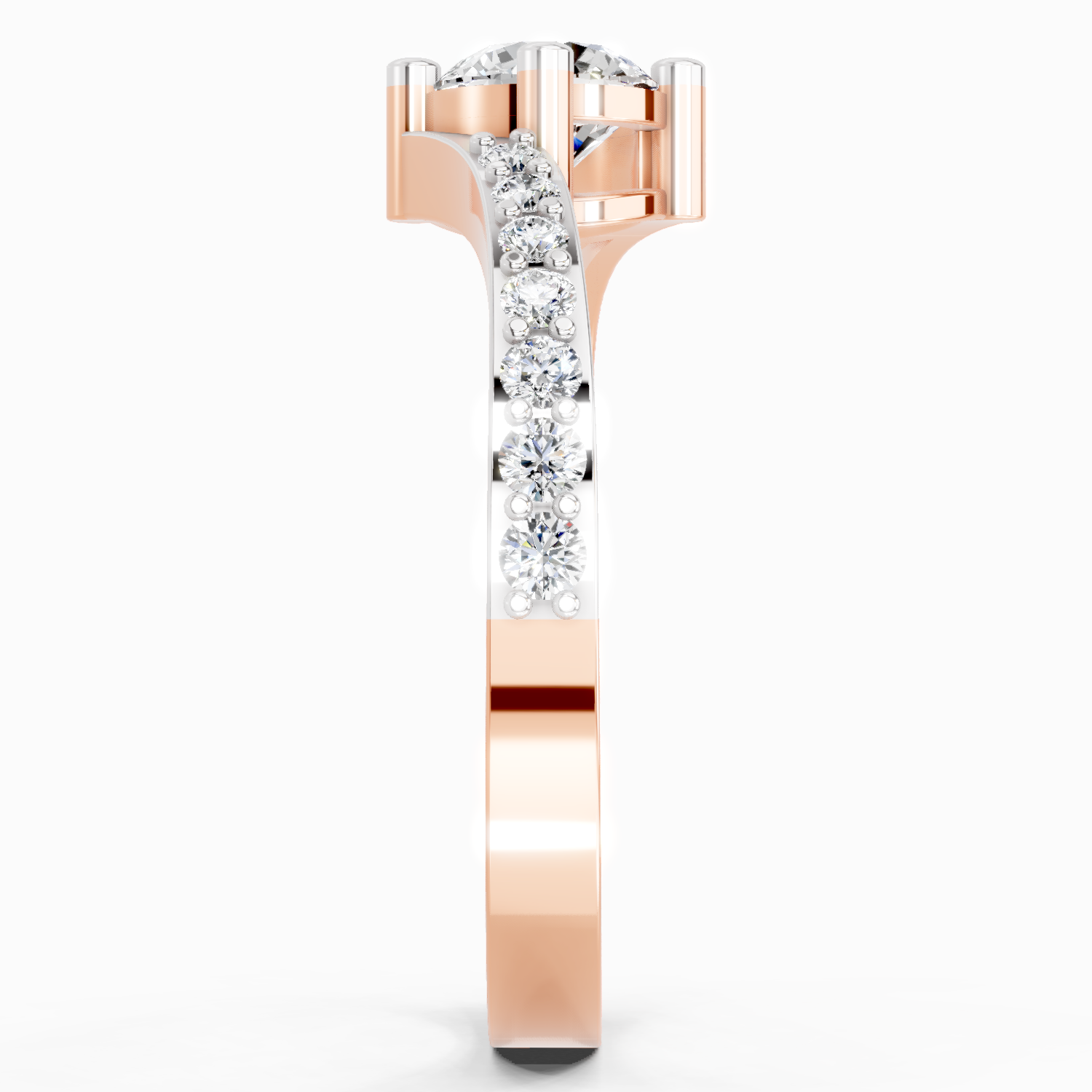 0.76 Carat Diamond Engagement Ring