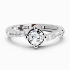 0.76 Carat Diamond Engagement Ring