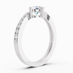 0.76 Carat Diamond Engagement Ring